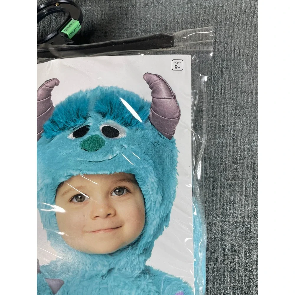 Disney Pixar Monsters Inc Sulley Infant Costume Spirit Halloween 12-18 Months